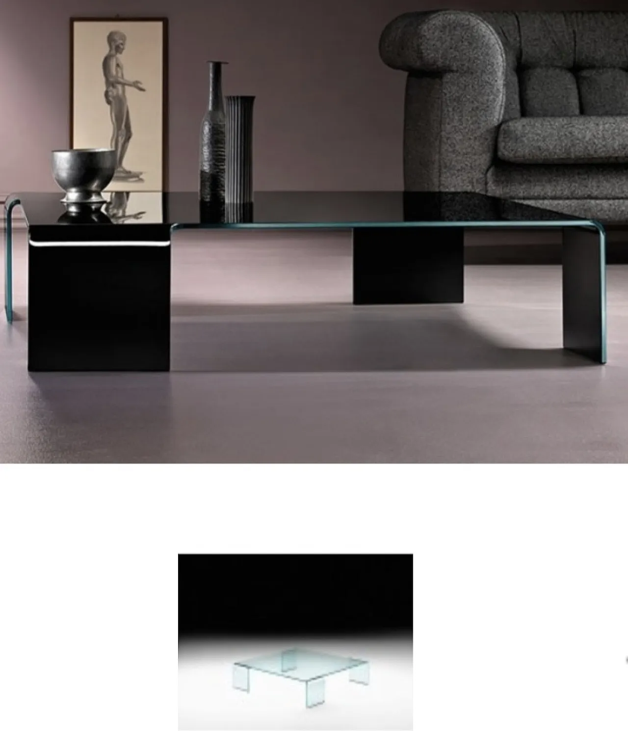 Neutra table by Rodolfo Dordoni for Fiam, 2000s 1