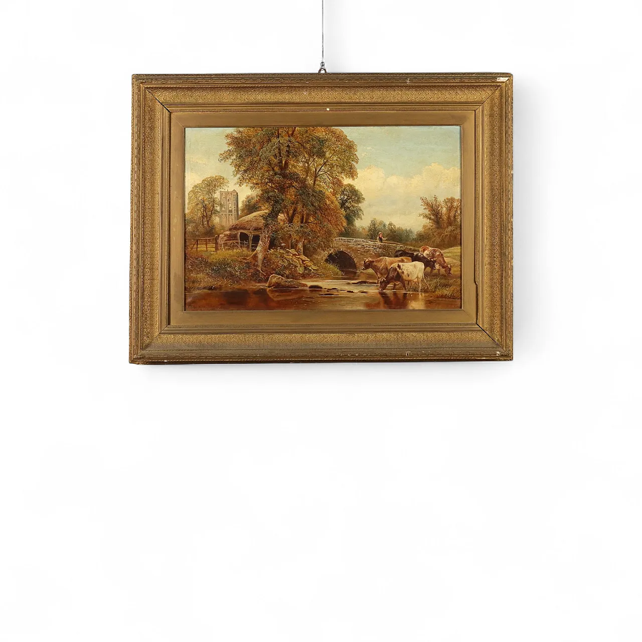 WV Tippel, olio su tela, '800 11