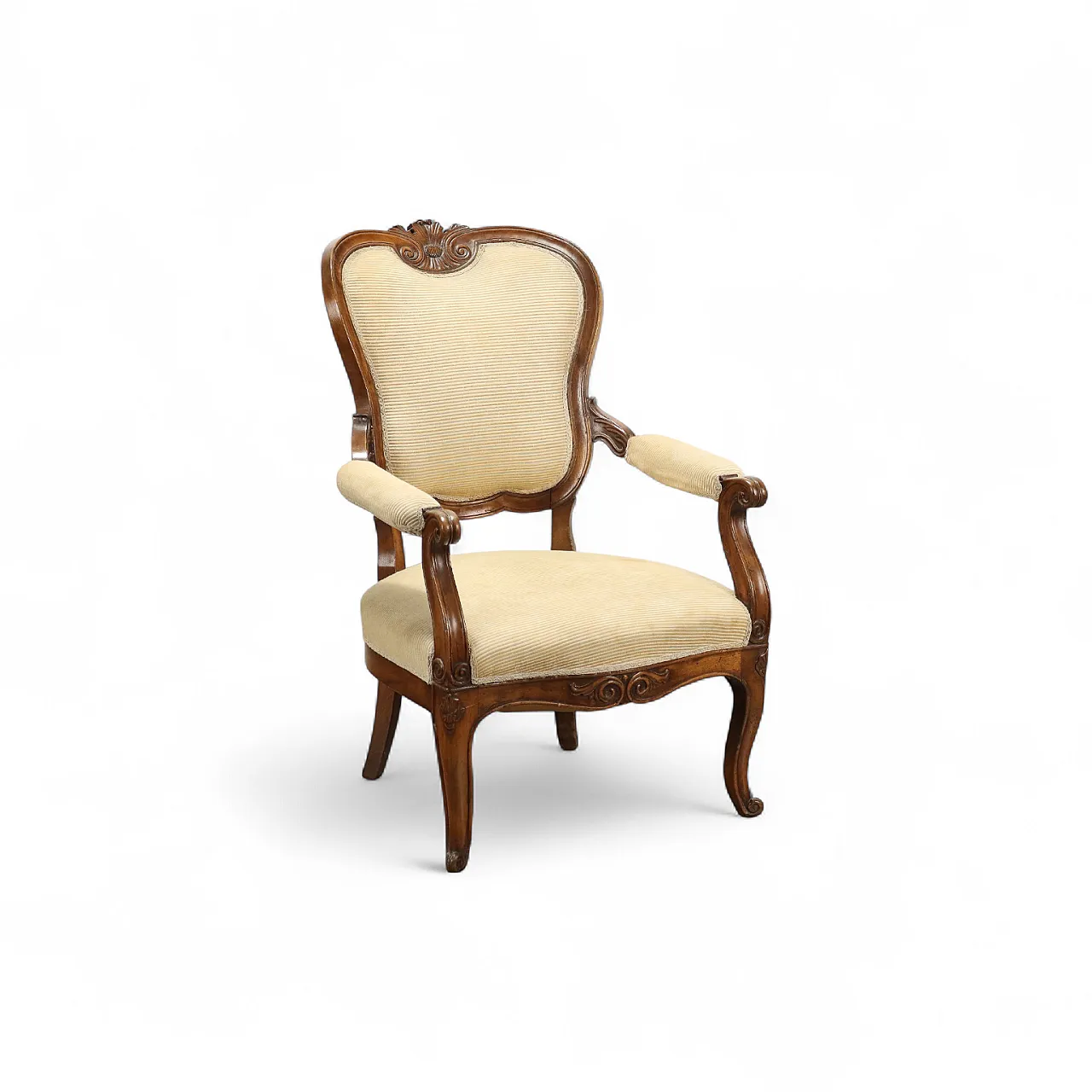 Sedia da scrivania Luigi Filippo, metà '800 10