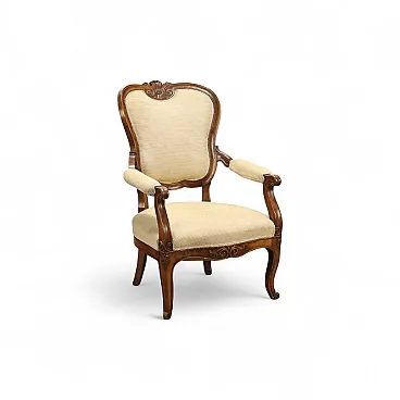 Sedia da scrivania Luigi Filippo, metà '800