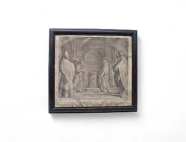 Andrea del Sarto, incisione su carta, '700