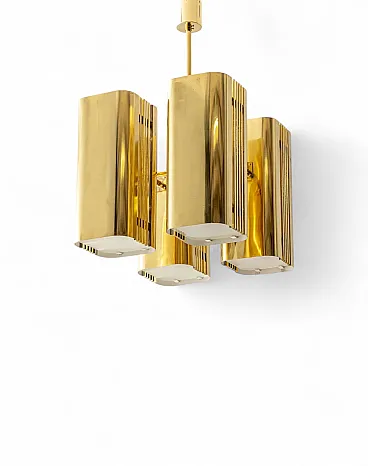 Lampadario brutalista, anni '70