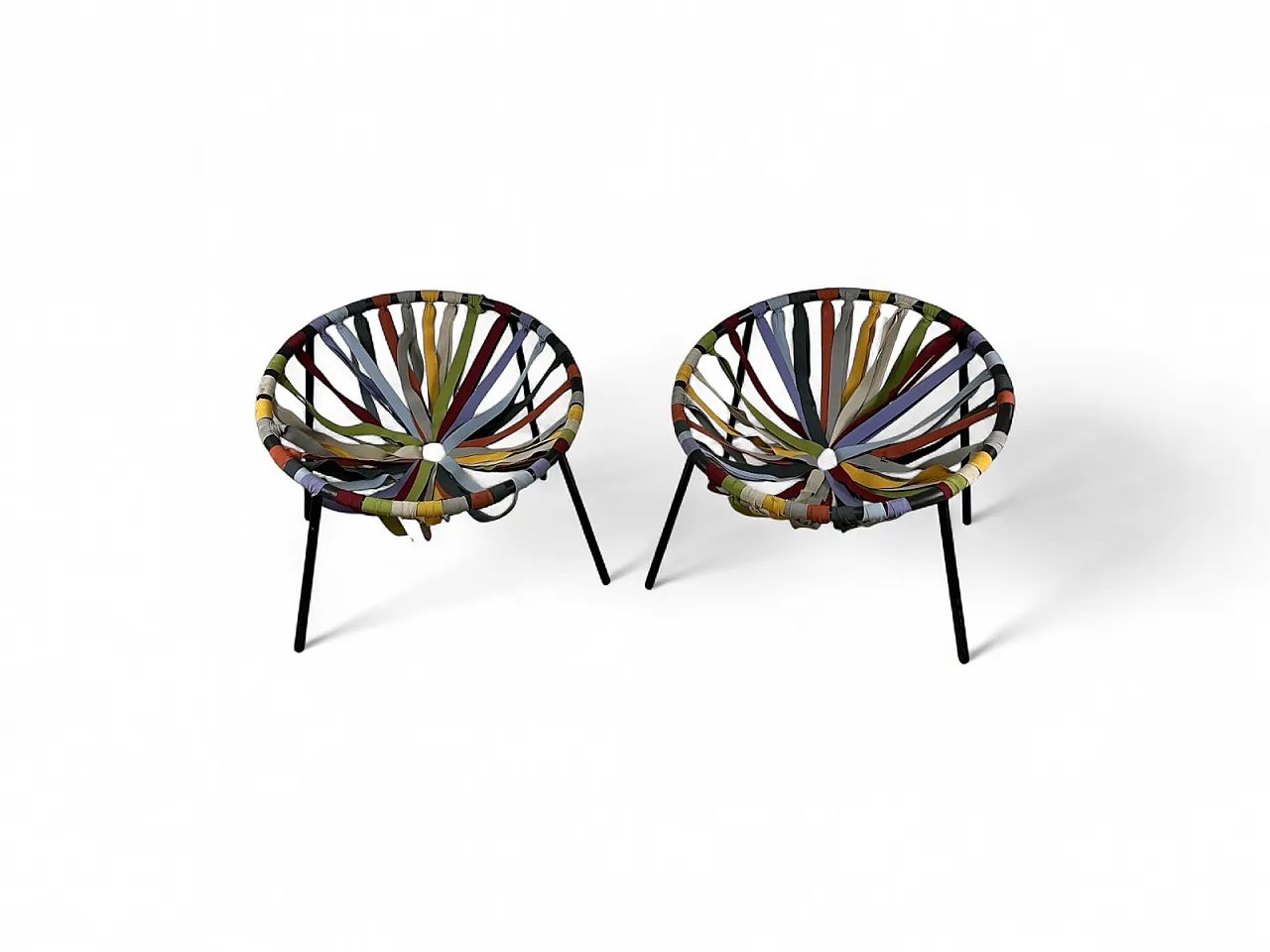Pair of Lastika armchairs by Velichko Velikov for Lago, 2000s 13