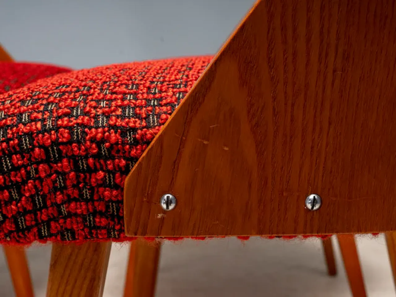 4 sedie da pranzo Antonín Šuman, anni '60 7