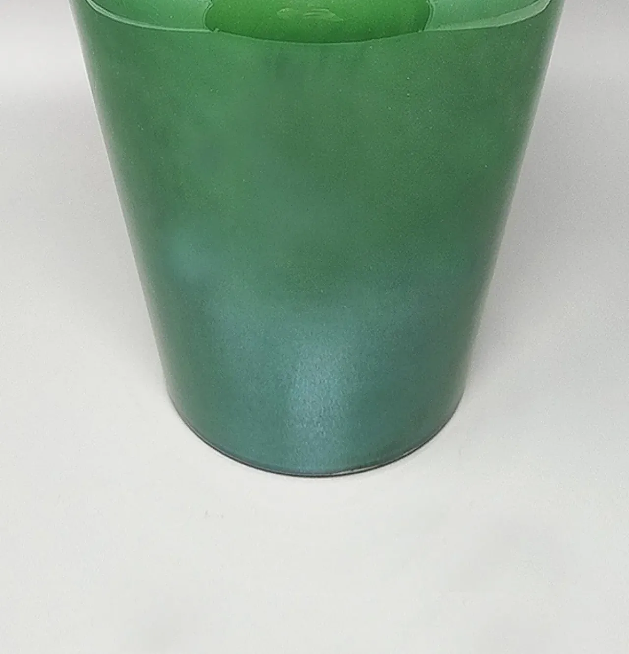 Vaso artigianale in vetro di Murano di Maestro del Vetro, anni '70 4
