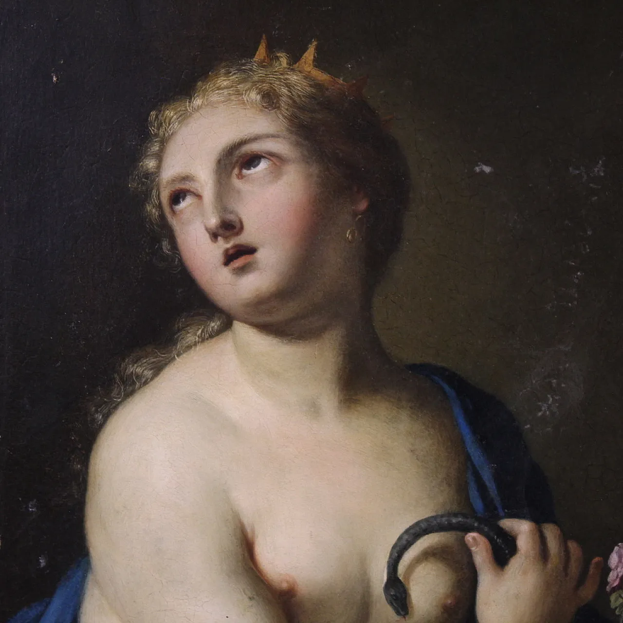 The Death of Cleopatra, oil on copper, 18th century 2