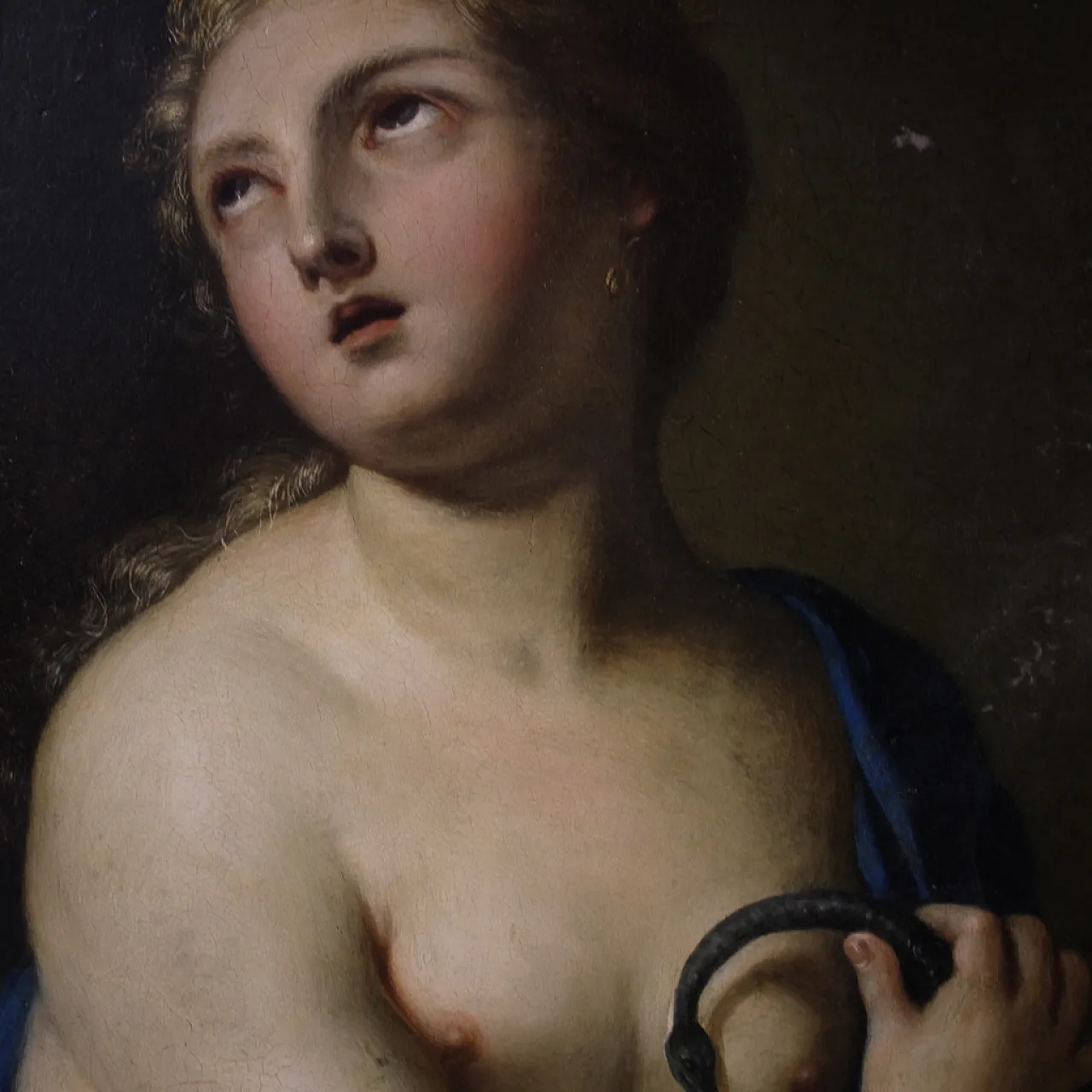 The Death of Cleopatra, oil on copper, 18th century 12