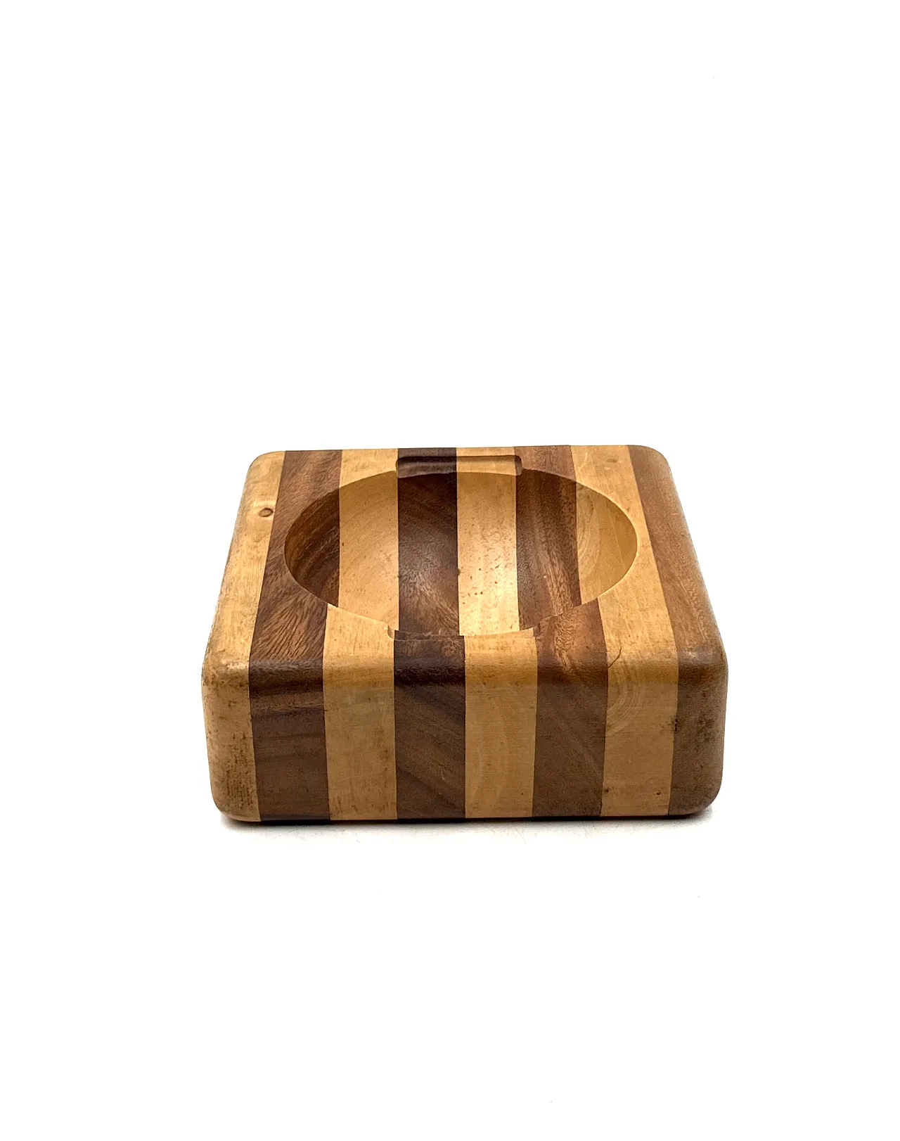 Midcentury wooden bowl, Italy, circa 1970 12