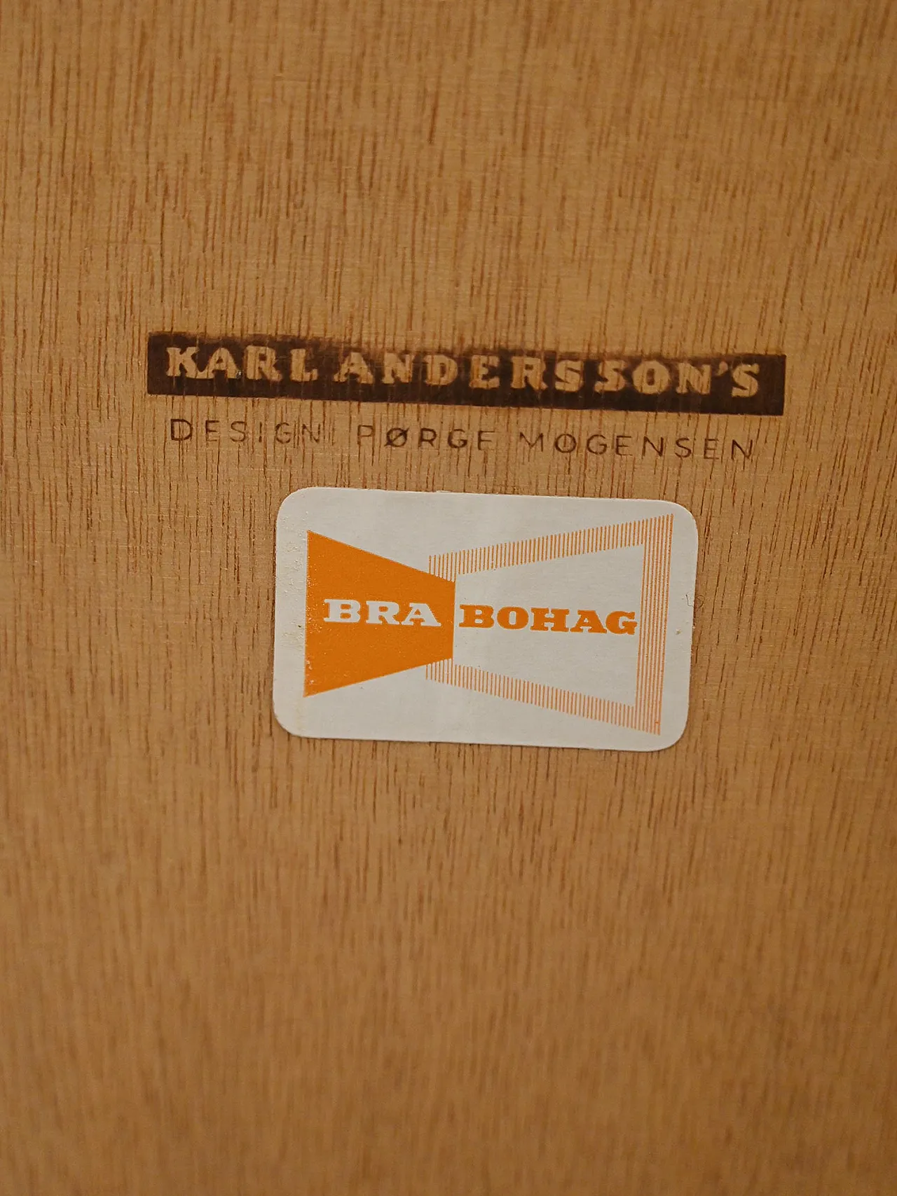 Libreria “Øresund” in rovere di Borge Mogensen 8