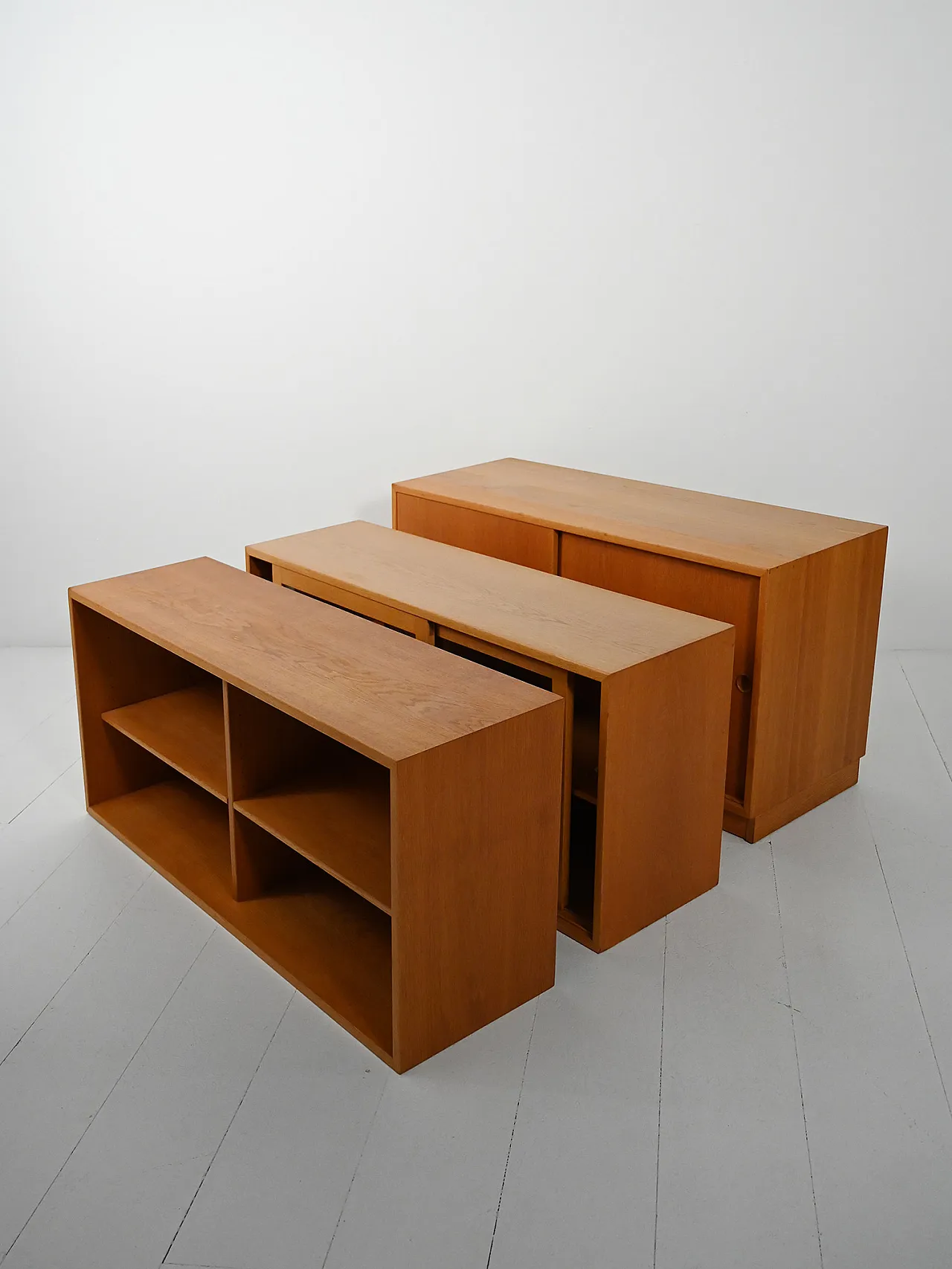 Libreria “Øresund” in rovere di Borge Mogensen 11