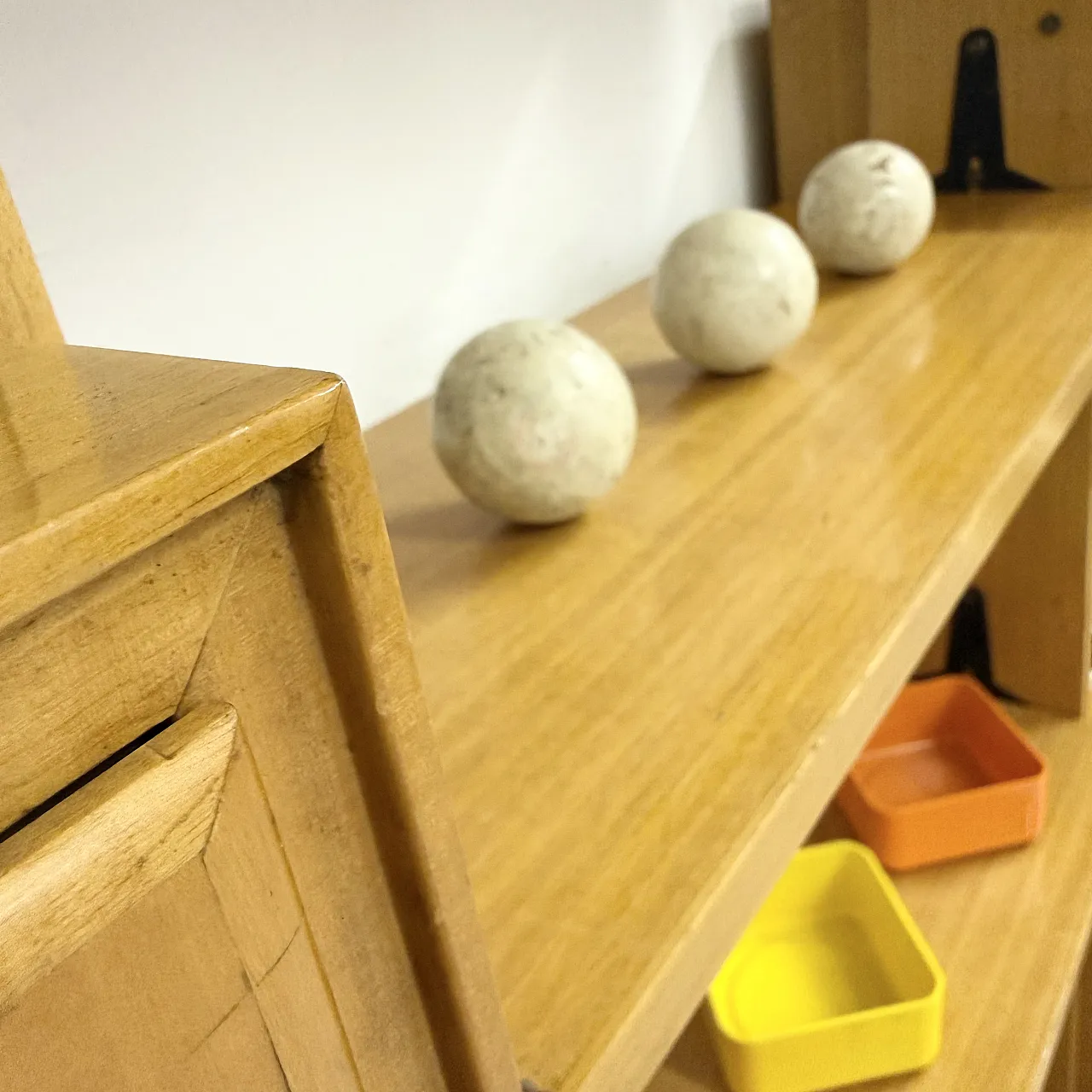 Oak bookcase shelf 3