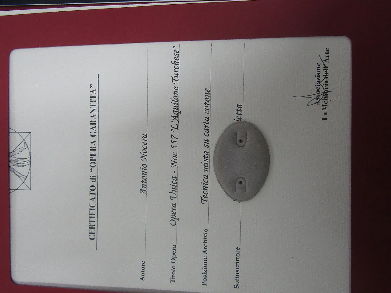 Painting by Antonio Nocera, 2000s 12