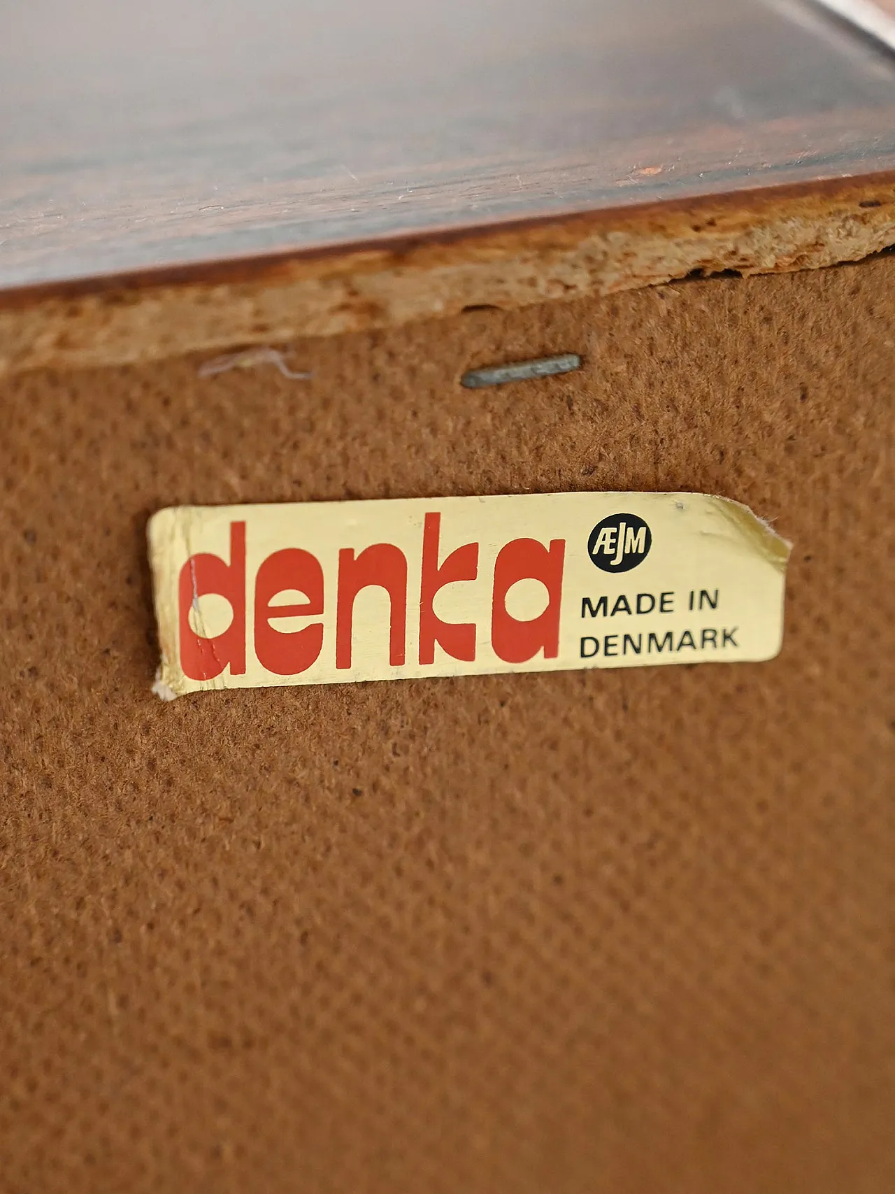 Cabinet danese Denka effetto palissandro 9