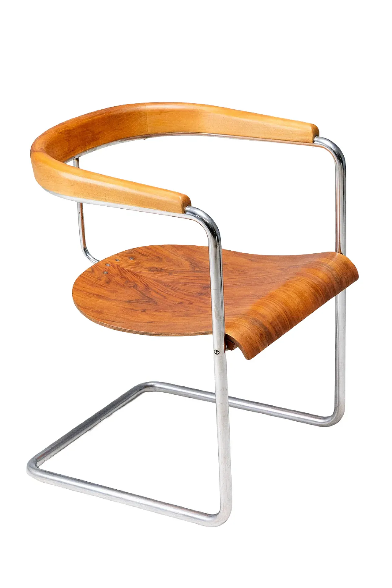 3 Poltrone consolle di Jindřich Halabala per UP Rousínov, anni '30 1