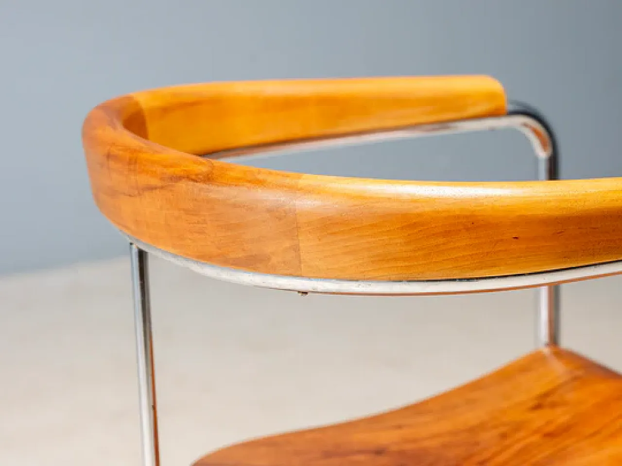 3 Poltrone consolle di Jindřich Halabala per UP Rousínov, anni '30 7