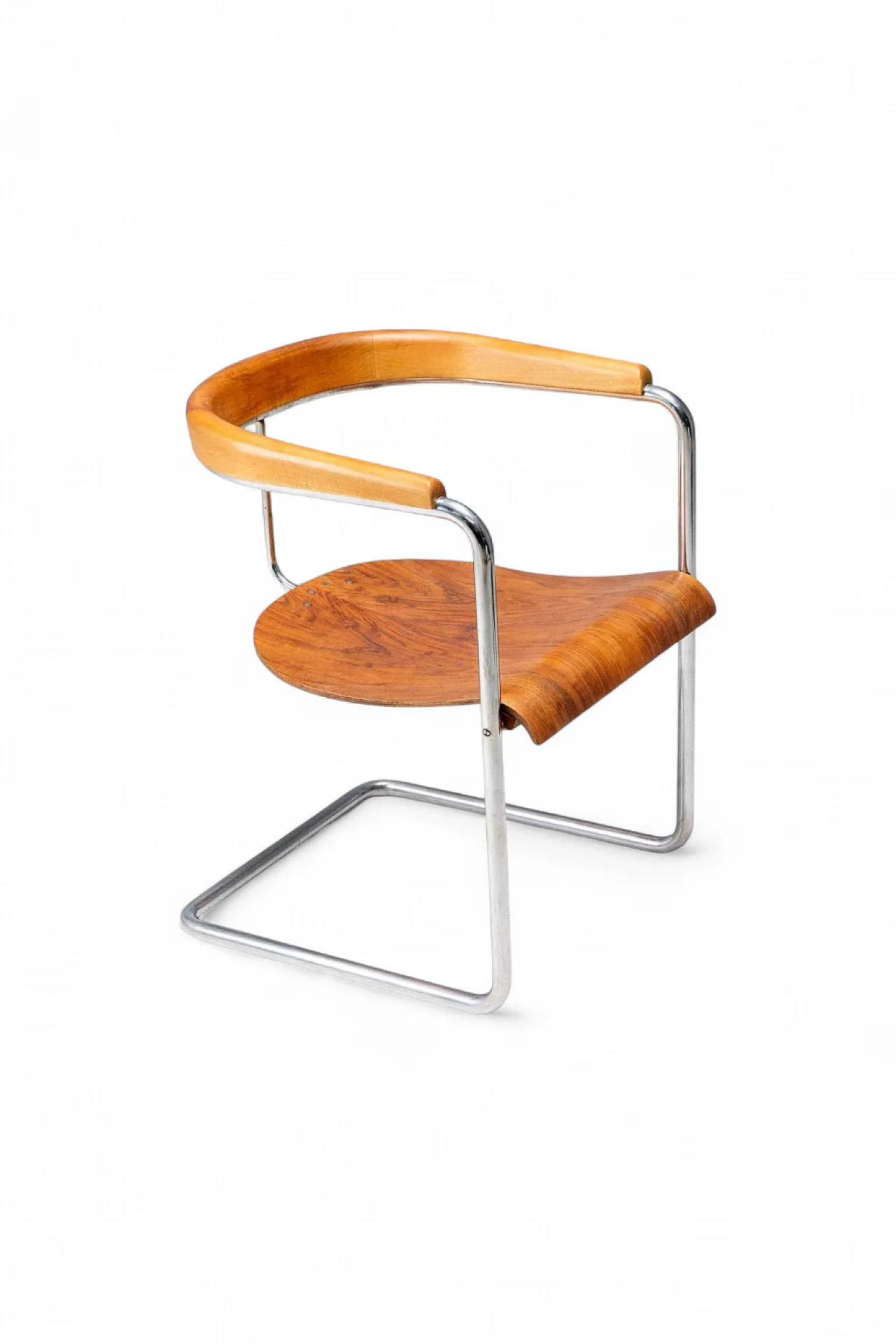 3 Poltrone consolle di Jindřich Halabala per UP Rousínov, anni '30 11