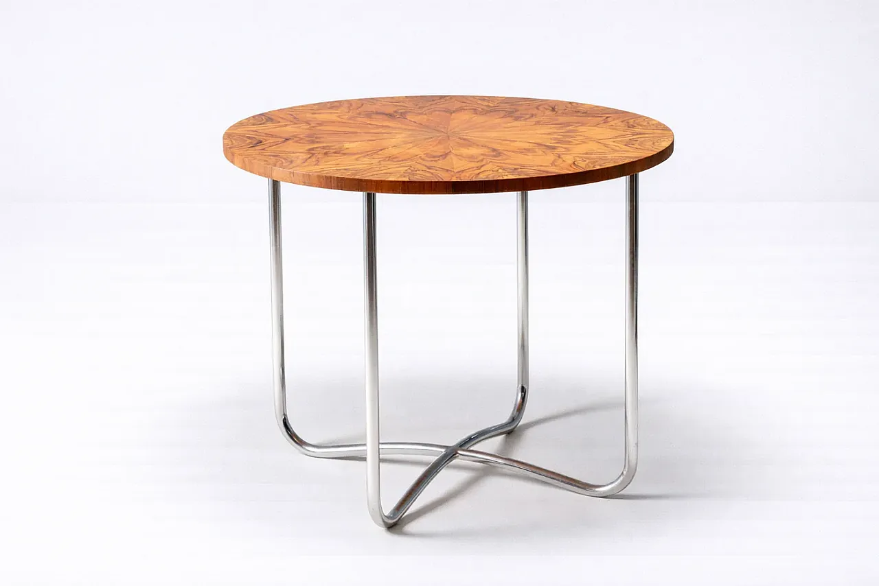 Functionalist table by Jindřich Halabala for UP Rousínov, 1930s 1