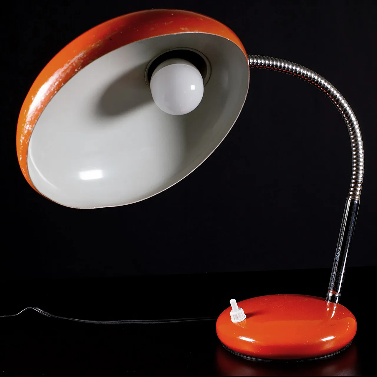 Orange lamp, 60s 5
