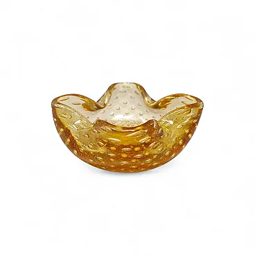 Posacenere in vetro di Murano di Flavio Poli per Seguso, anni '60