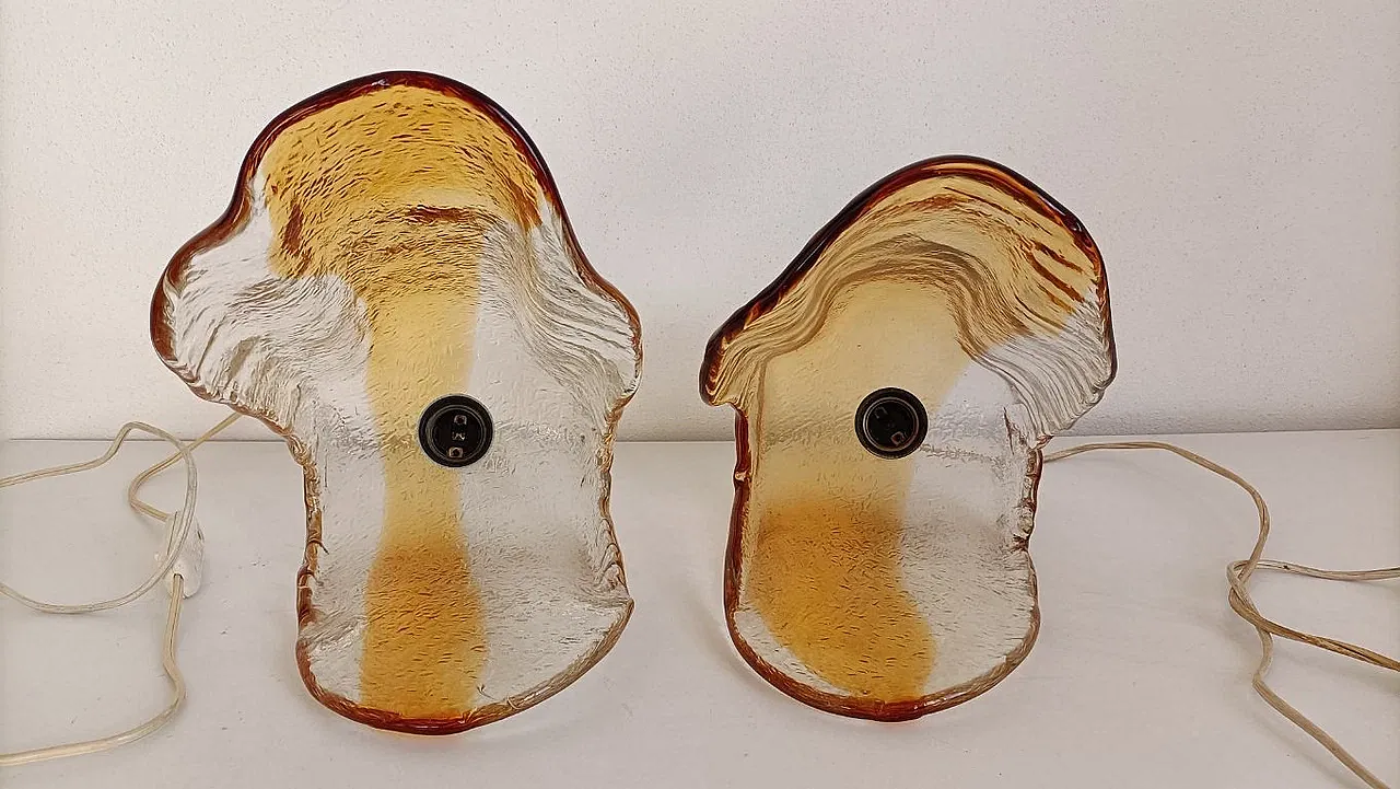 Pair of La Murrina Shell lamps, 1970s 6