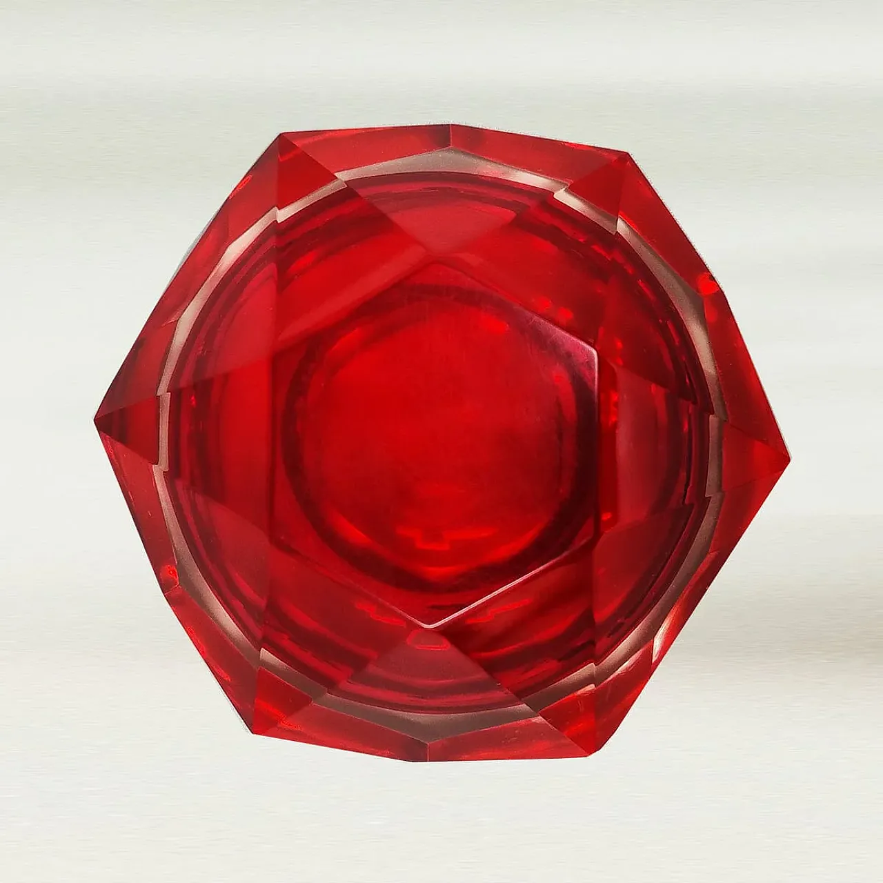 Posacenere in vetro di Murano di Flavio Poli per Seguso, anni '60 4