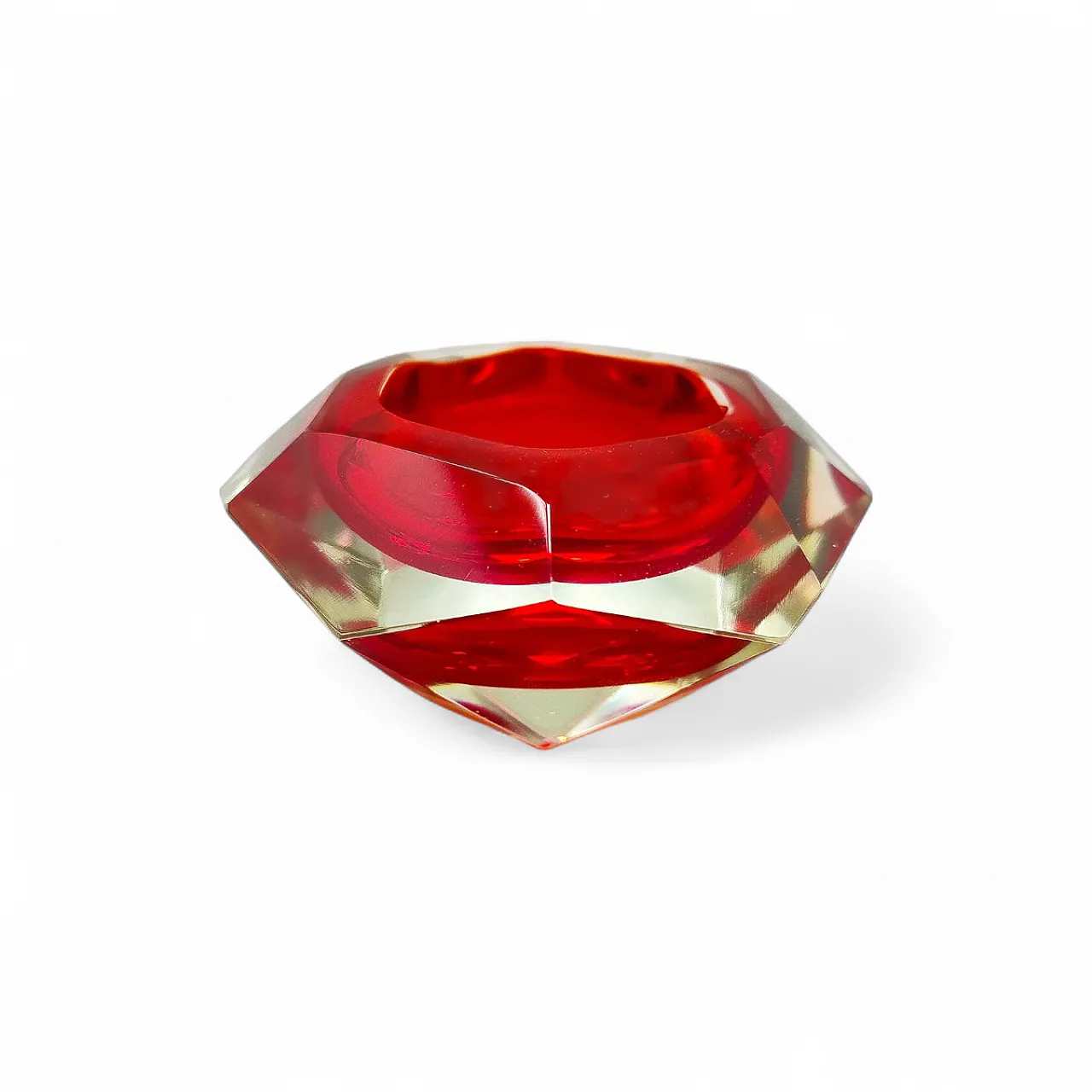 Posacenere in vetro di Murano di Flavio Poli per Seguso, anni '60 7