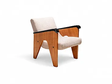 3 Poltrone con tavolo, anni '50