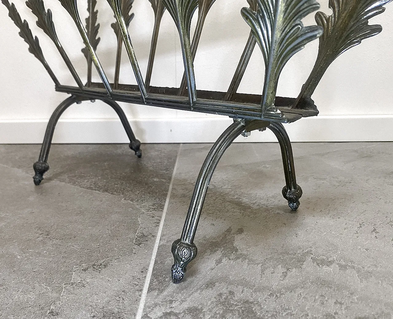 70s floral magazine rack 7