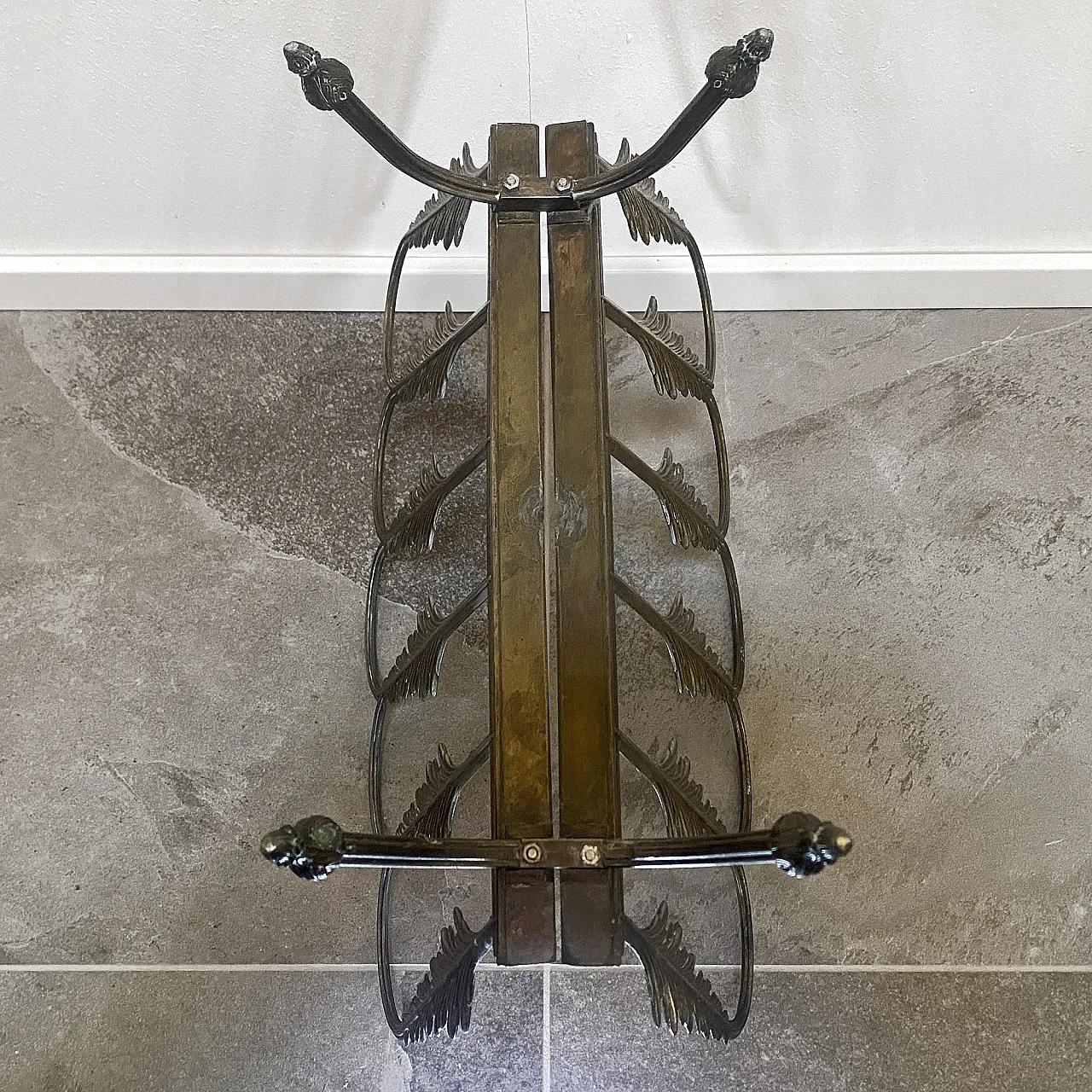 70s floral magazine rack 8