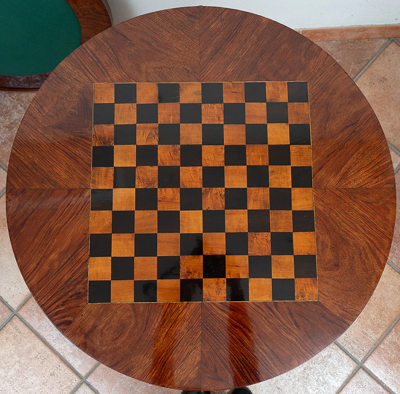 Napoleon III coffee table in precious exotic woods, 19th century 5