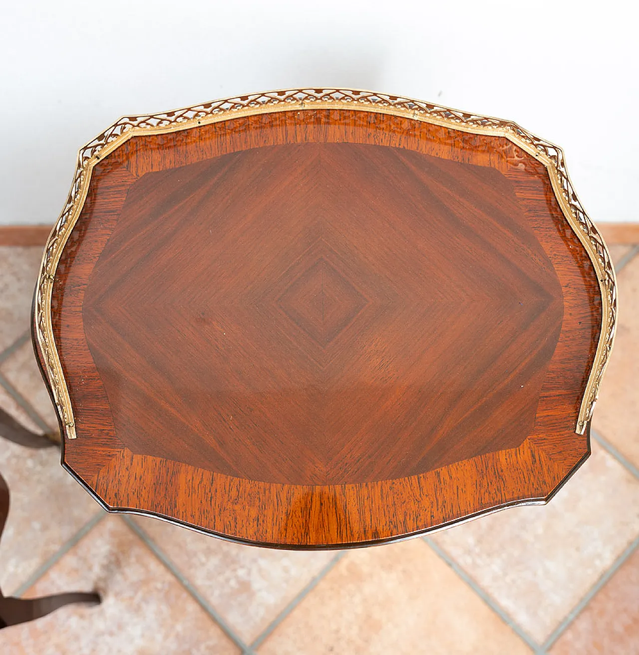 Coppia di comodini  Napoleone III in mogano, primo '800 4