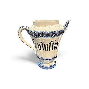 Versatoio in maiolica dipinta, '700