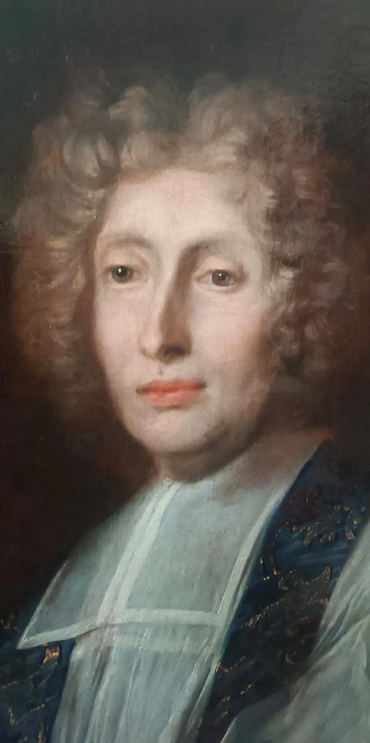 Ritratto prelato, olio su tela, scuola francese, '700 5