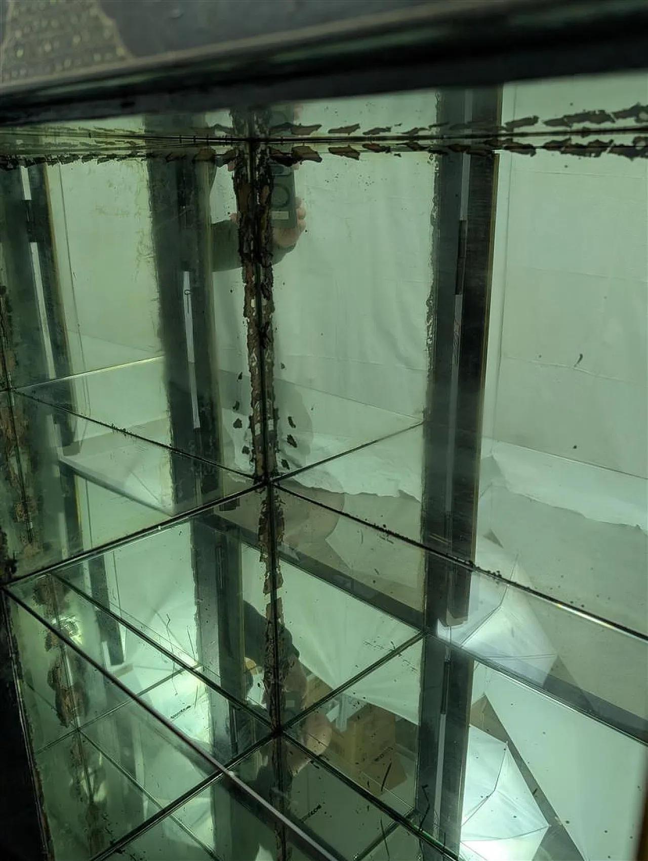 Mobile bar cinese artigianale con illuminazione, metà '900 7