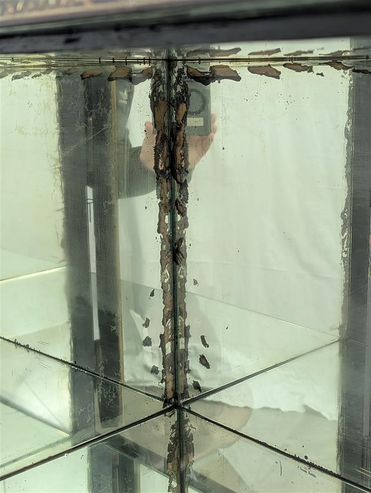 Mobile bar cinese artigianale con illuminazione, metà '900 8