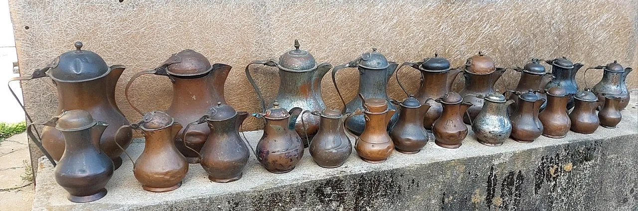 22 Copper Cuccume, 19th century 7