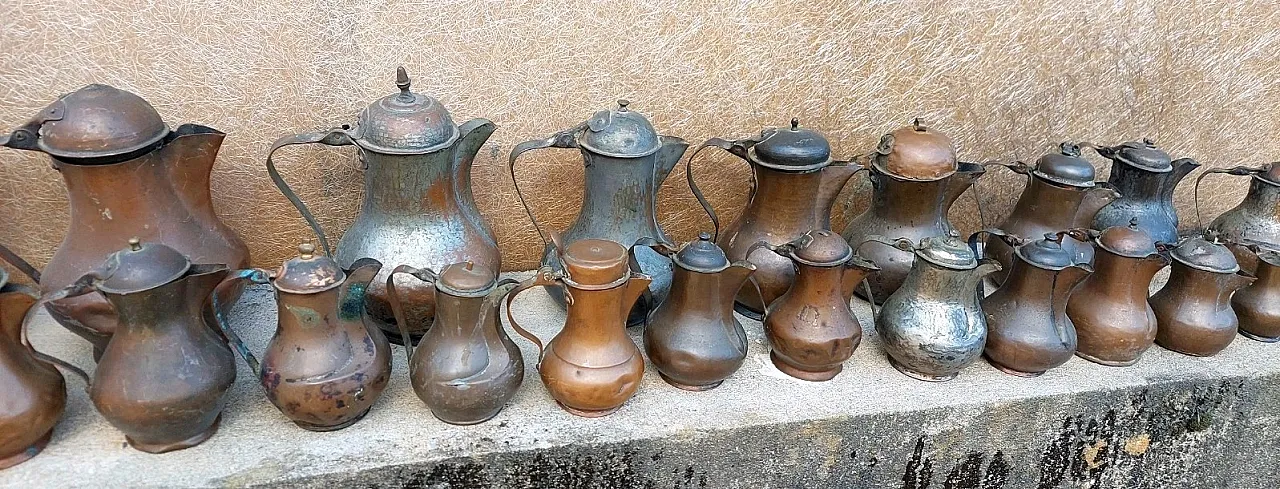 22 Copper Cuccume, 19th century 12