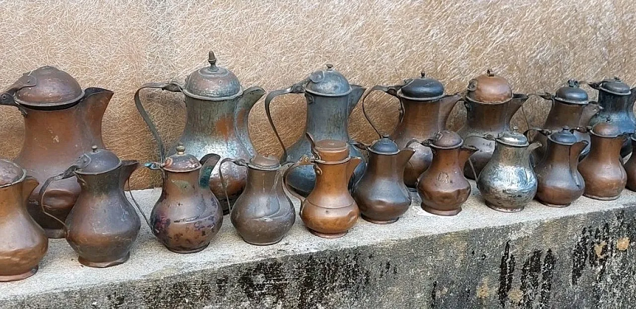 22 Copper Cuccume, 19th century 17