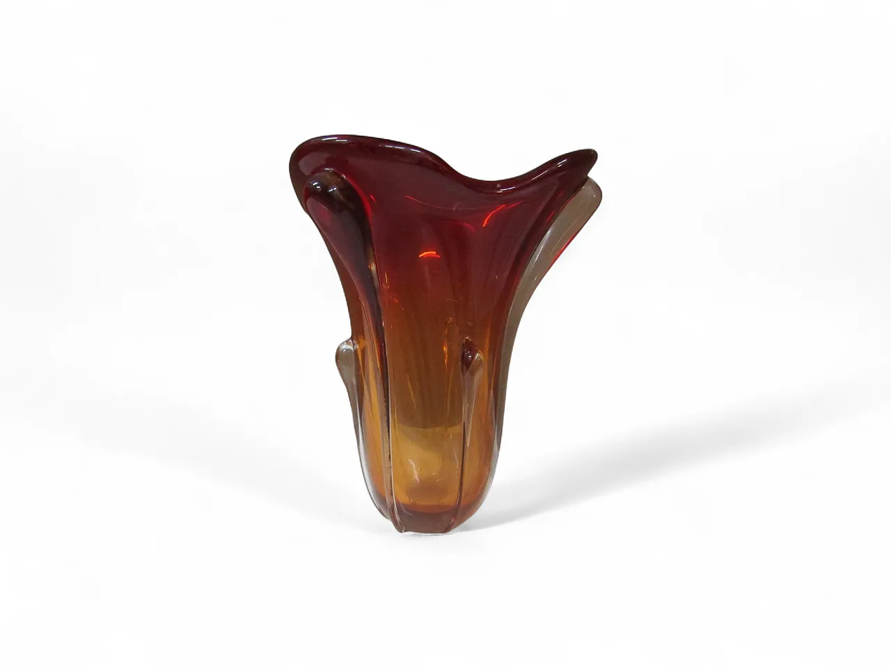 Murano glass vase, late 20th century 6