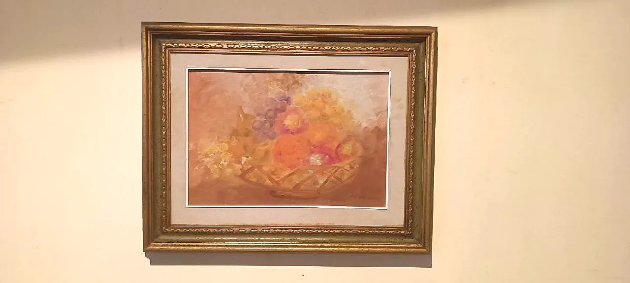 Natura morta di Guido Guidi, olio su tela, '900 1