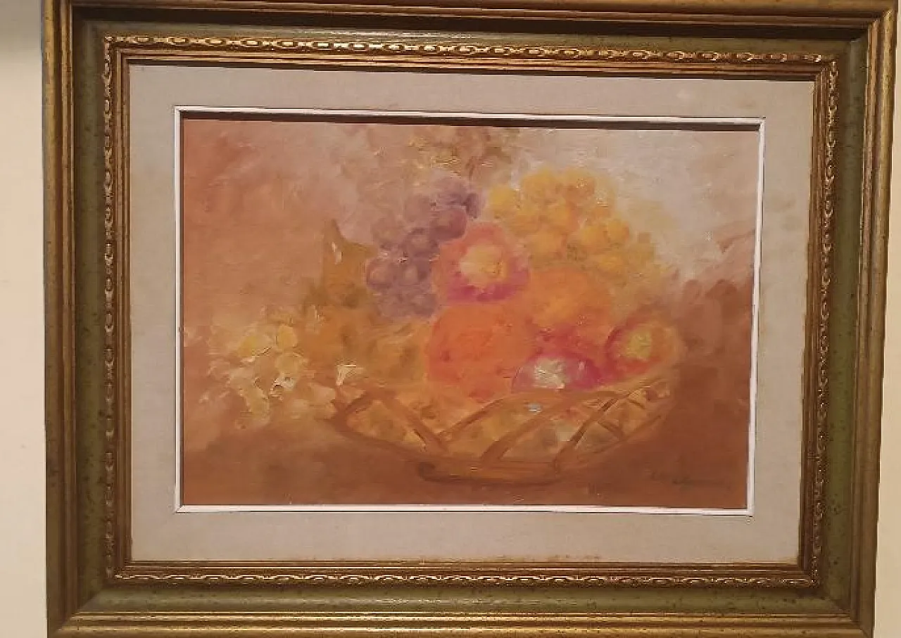 Natura morta di Guido Guidi, olio su tela, '900 3