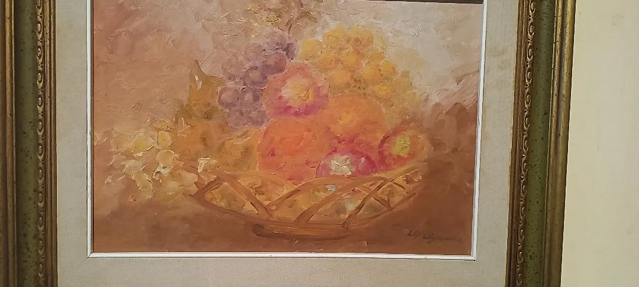 Natura morta di Guido Guidi, olio su tela, '900 5