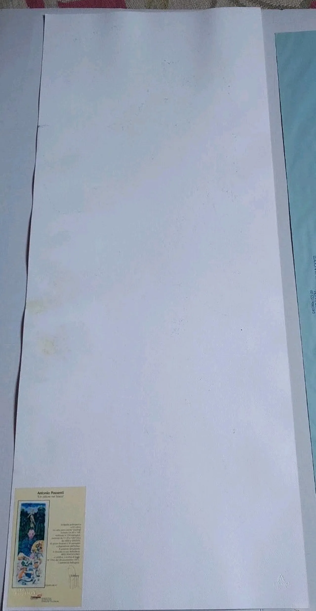 A Painter in the Woods by Antonio Possenti, silkscreen, 20th century 12