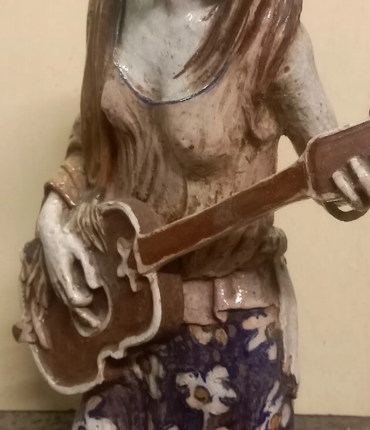 Scultura in terracotta smaltata attribuita a Roberto Pucci, '900 5