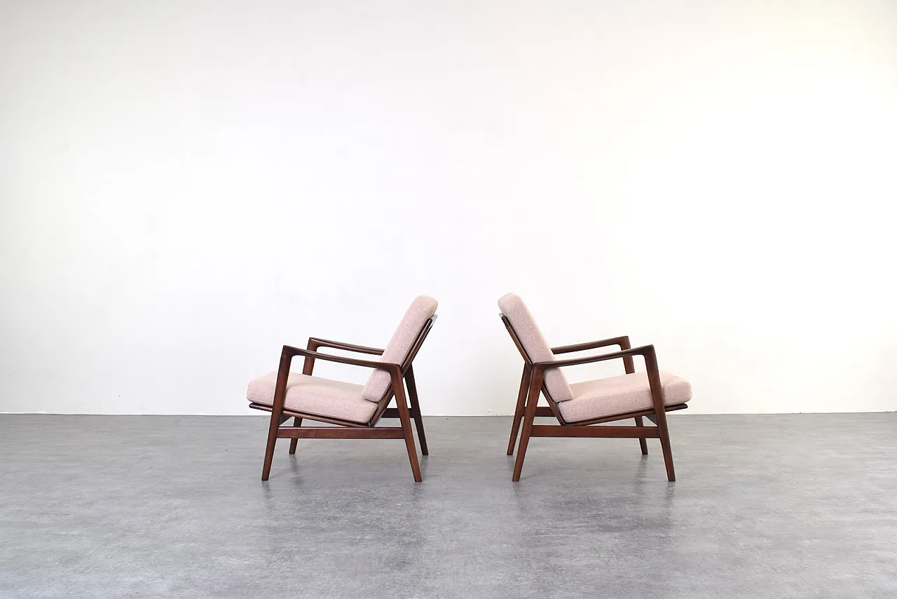 Pair of  Mid-Century Stefan Lounge Chairs, 1960s, 70s 3