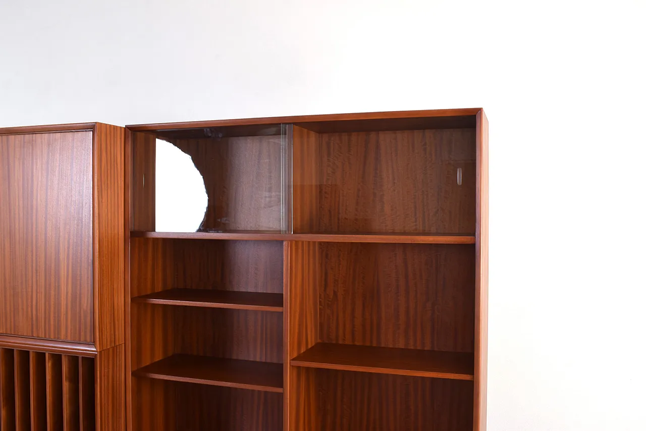 Mid-Century MTP Teak Wall Unit by M. Grabiński for IKEA, 70s 3
