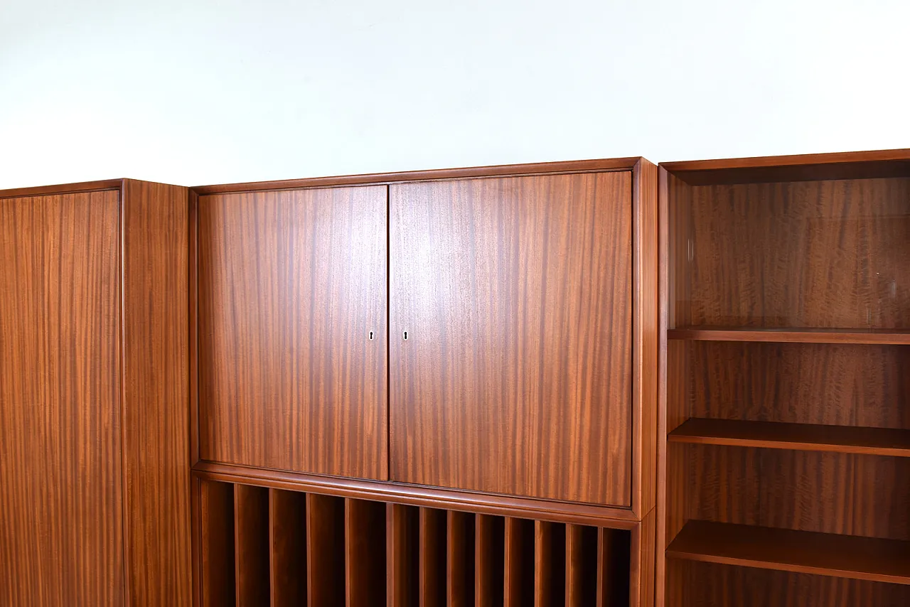 Mid-Century MTP Teak Wall Unit by M. Grabiński for IKEA, 70s 4