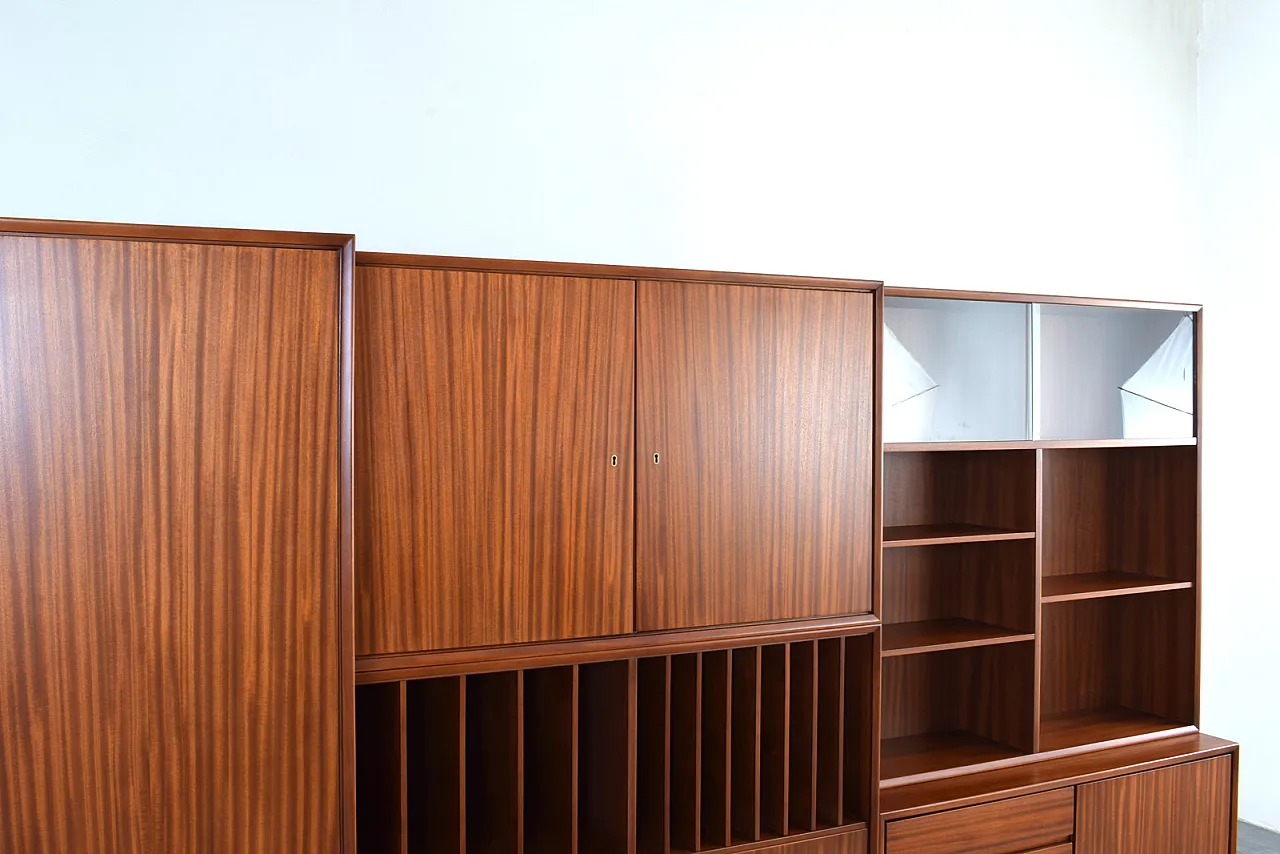 Mid-Century MTP Teak Wall Unit by M. Grabiński for IKEA, 70s 5
