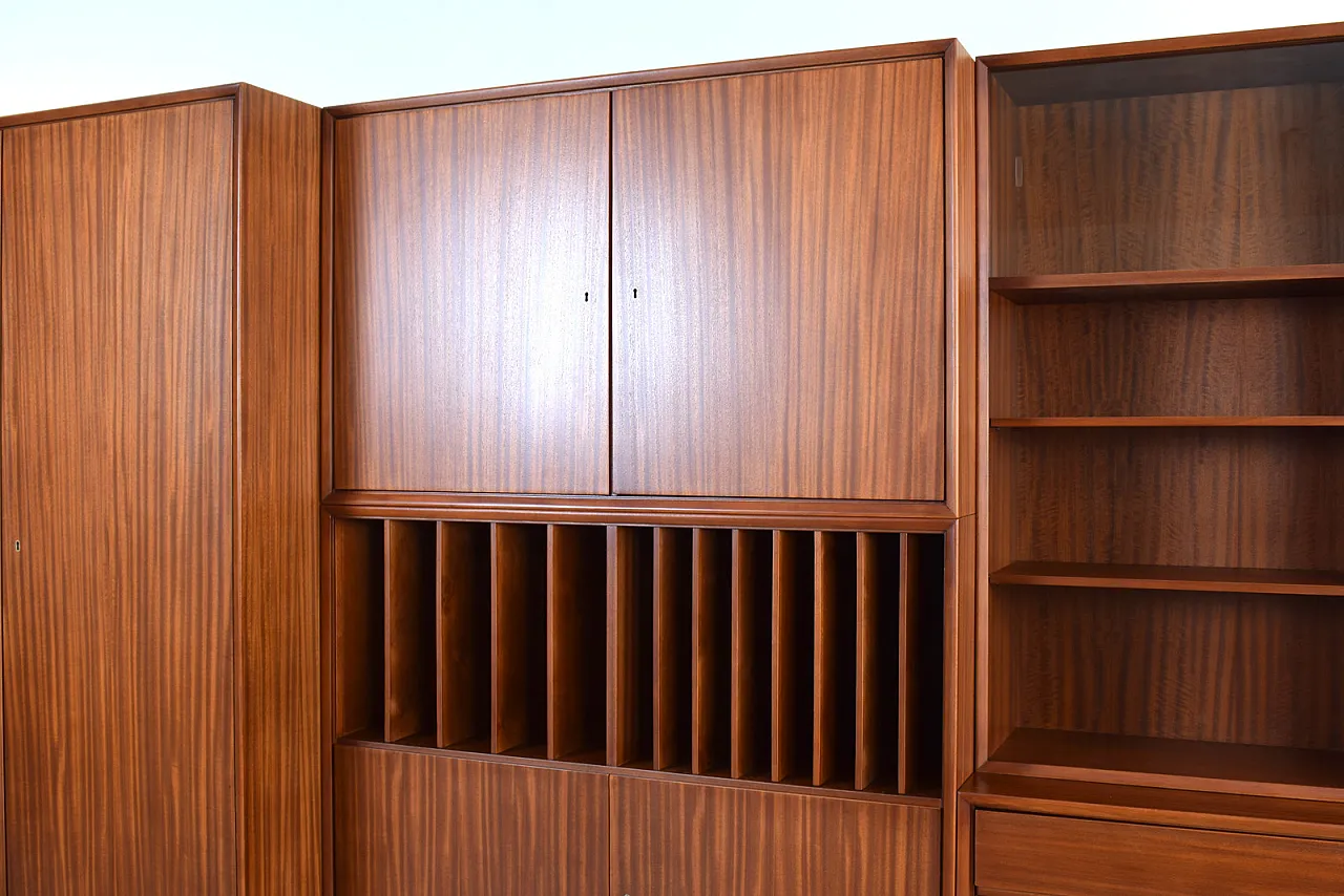 Mid-Century MTP Teak Wall Unit by M. Grabiński for IKEA, 70s 7