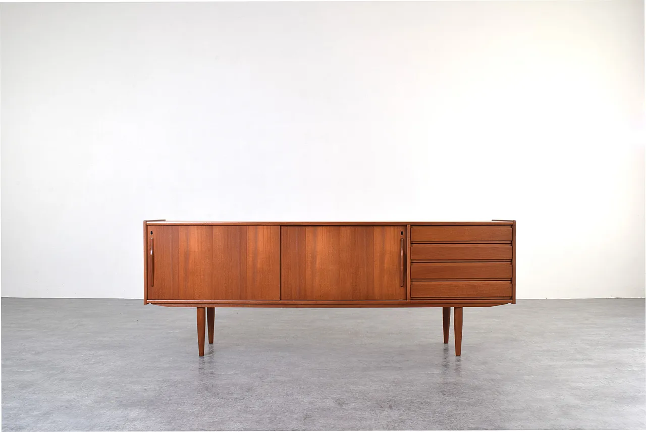 Mid-Century Danish Teak Sideboard, 1960s 1